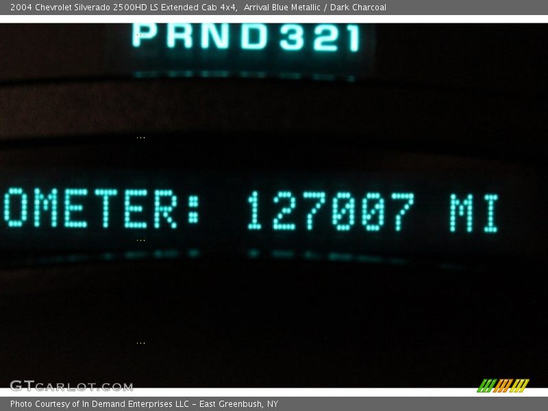 Arrival Blue Metallic / Dark Charcoal 2004 Chevrolet Silverado 2500HD LS Extended Cab 4x4