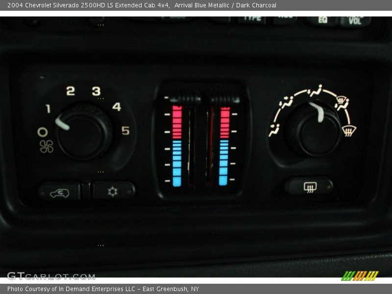 Arrival Blue Metallic / Dark Charcoal 2004 Chevrolet Silverado 2500HD LS Extended Cab 4x4