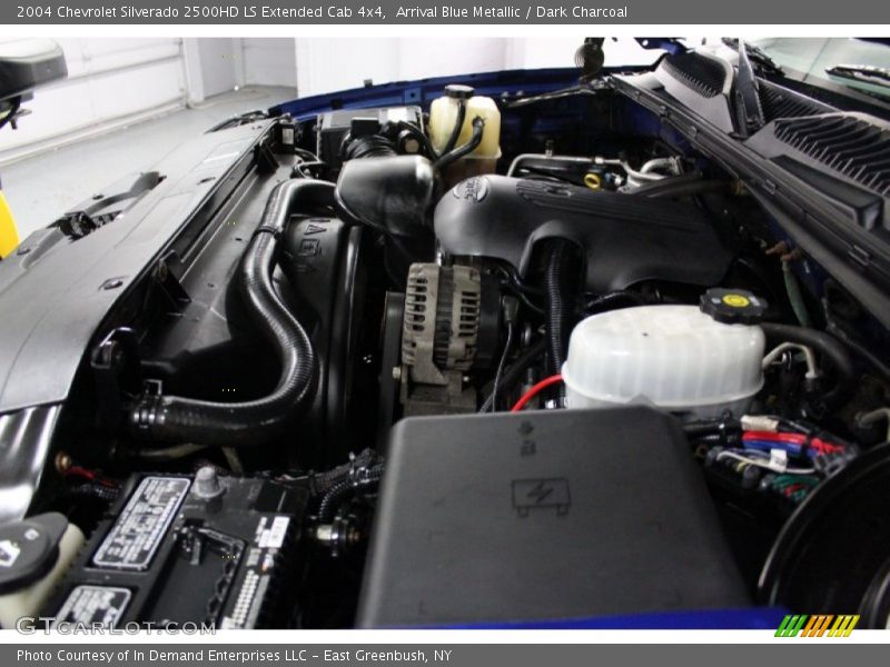 Arrival Blue Metallic / Dark Charcoal 2004 Chevrolet Silverado 2500HD LS Extended Cab 4x4