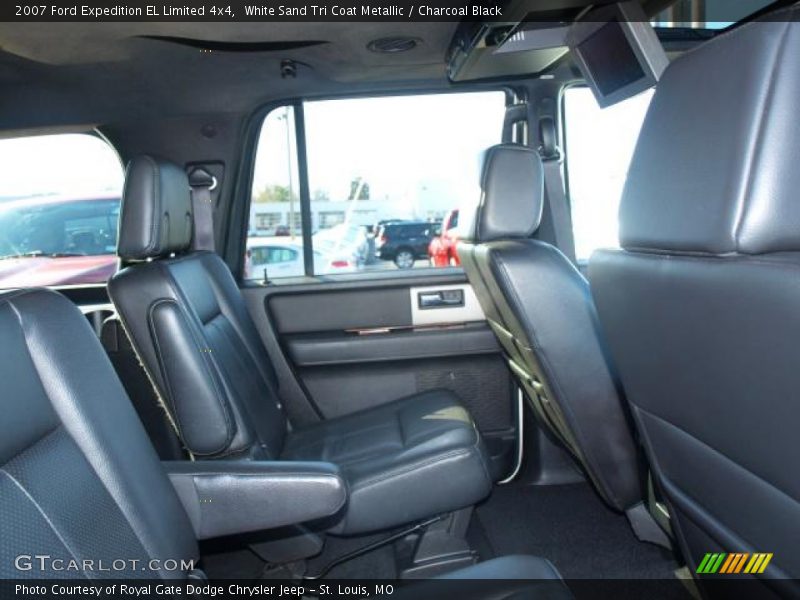 White Sand Tri Coat Metallic / Charcoal Black 2007 Ford Expedition EL Limited 4x4