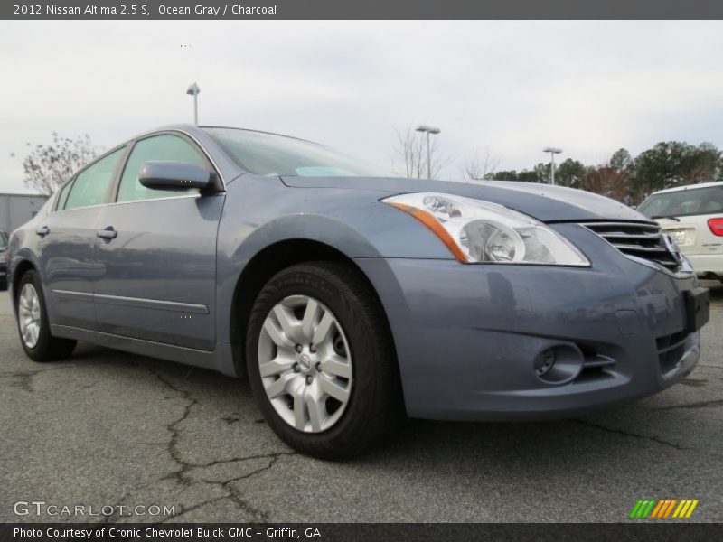 Ocean Gray / Charcoal 2012 Nissan Altima 2.5 S