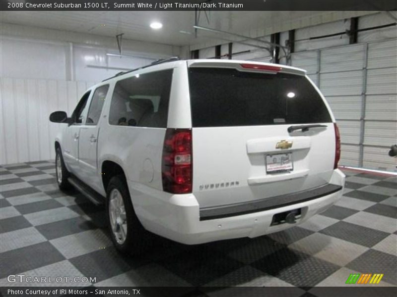 Summit White / Light Titanium/Dark Titanium 2008 Chevrolet Suburban 1500 LT