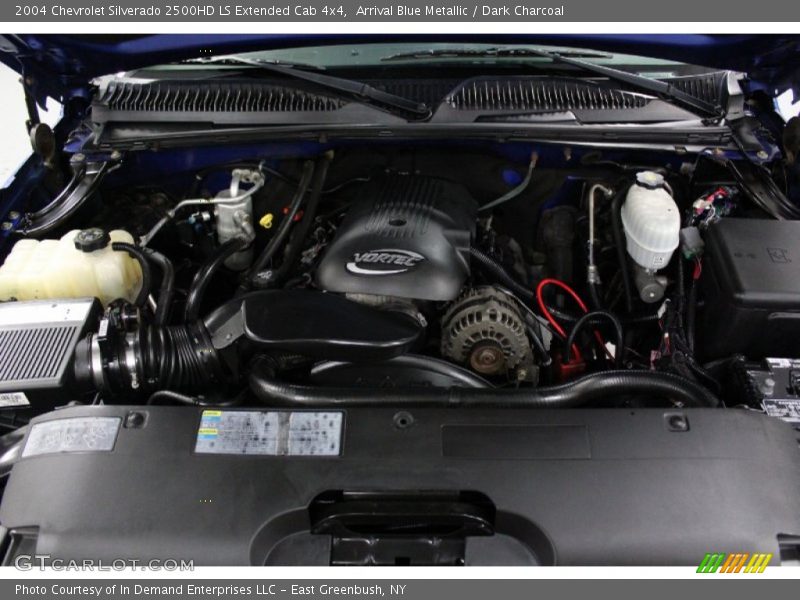 Arrival Blue Metallic / Dark Charcoal 2004 Chevrolet Silverado 2500HD LS Extended Cab 4x4