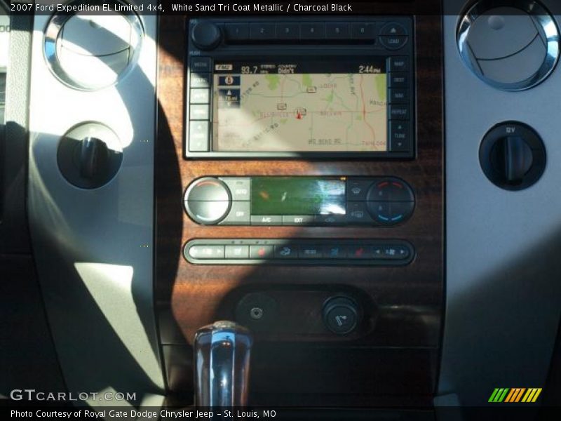 White Sand Tri Coat Metallic / Charcoal Black 2007 Ford Expedition EL Limited 4x4