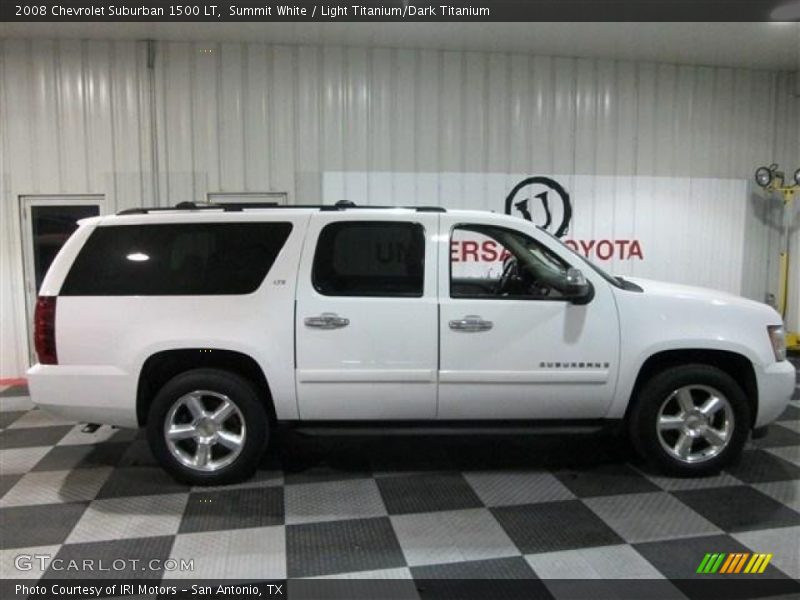 Summit White / Light Titanium/Dark Titanium 2008 Chevrolet Suburban 1500 LT