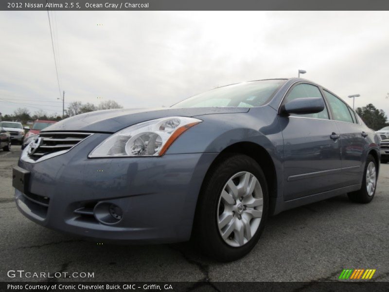 Ocean Gray / Charcoal 2012 Nissan Altima 2.5 S