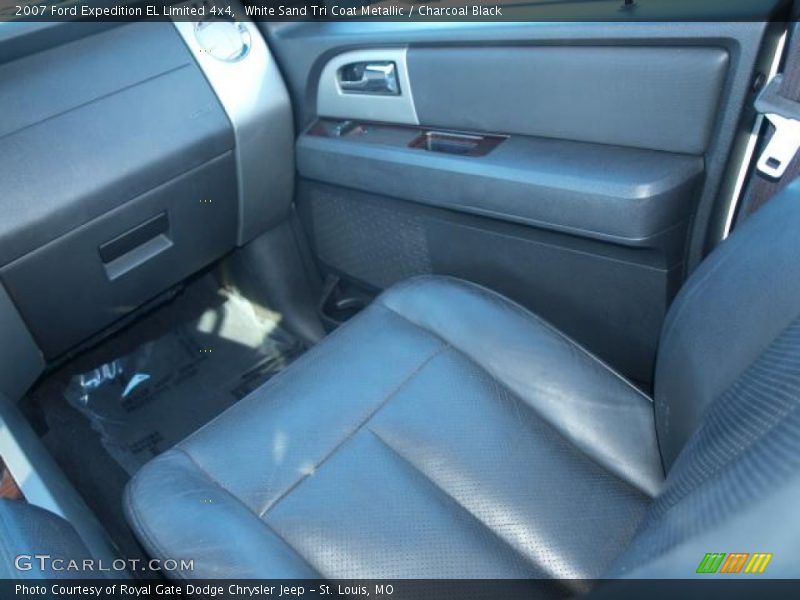 White Sand Tri Coat Metallic / Charcoal Black 2007 Ford Expedition EL Limited 4x4