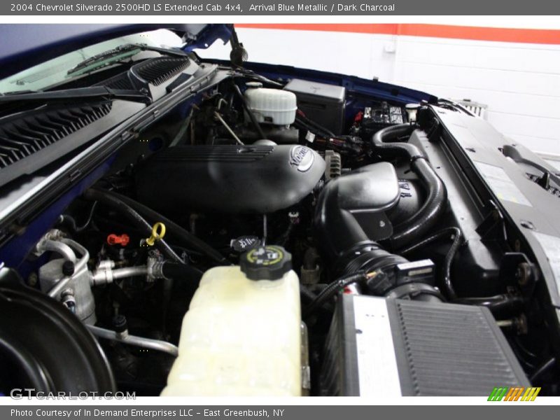Arrival Blue Metallic / Dark Charcoal 2004 Chevrolet Silverado 2500HD LS Extended Cab 4x4