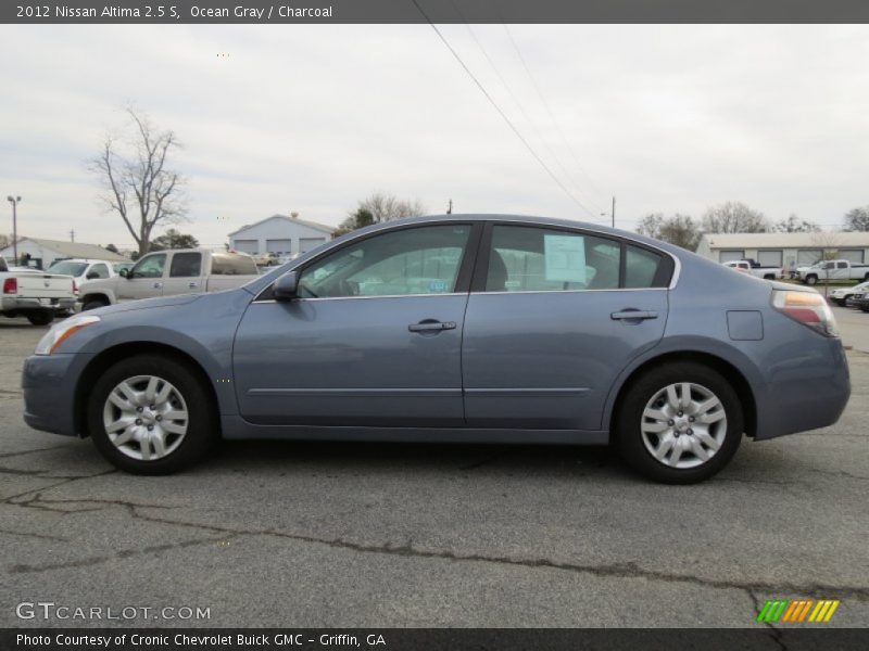 Ocean Gray / Charcoal 2012 Nissan Altima 2.5 S