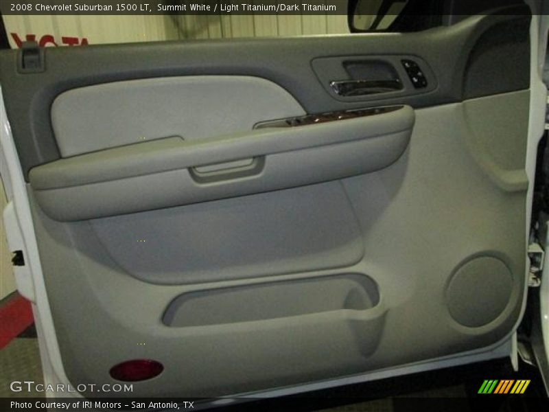 Summit White / Light Titanium/Dark Titanium 2008 Chevrolet Suburban 1500 LT