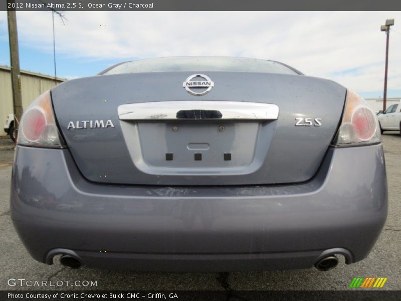 Ocean Gray / Charcoal 2012 Nissan Altima 2.5 S