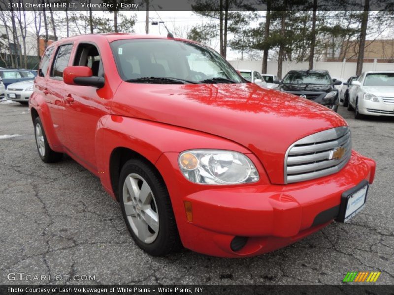 Victory Red / Ebony 2011 Chevrolet HHR LT