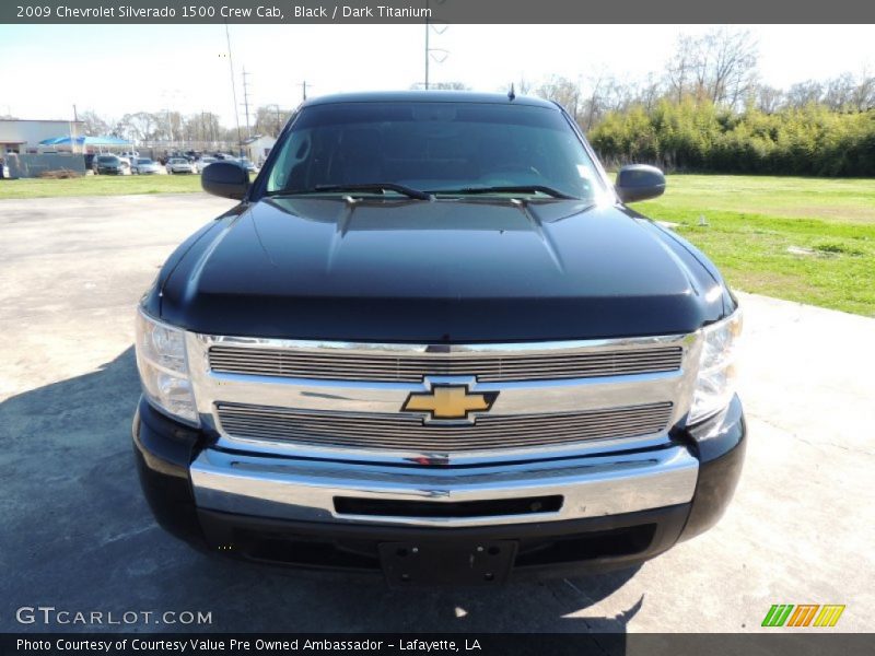 Black / Dark Titanium 2009 Chevrolet Silverado 1500 Crew Cab