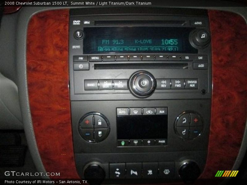 Summit White / Light Titanium/Dark Titanium 2008 Chevrolet Suburban 1500 LT