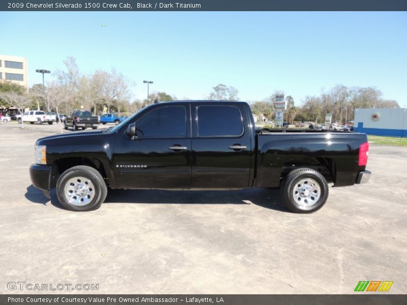 Black / Dark Titanium 2009 Chevrolet Silverado 1500 Crew Cab