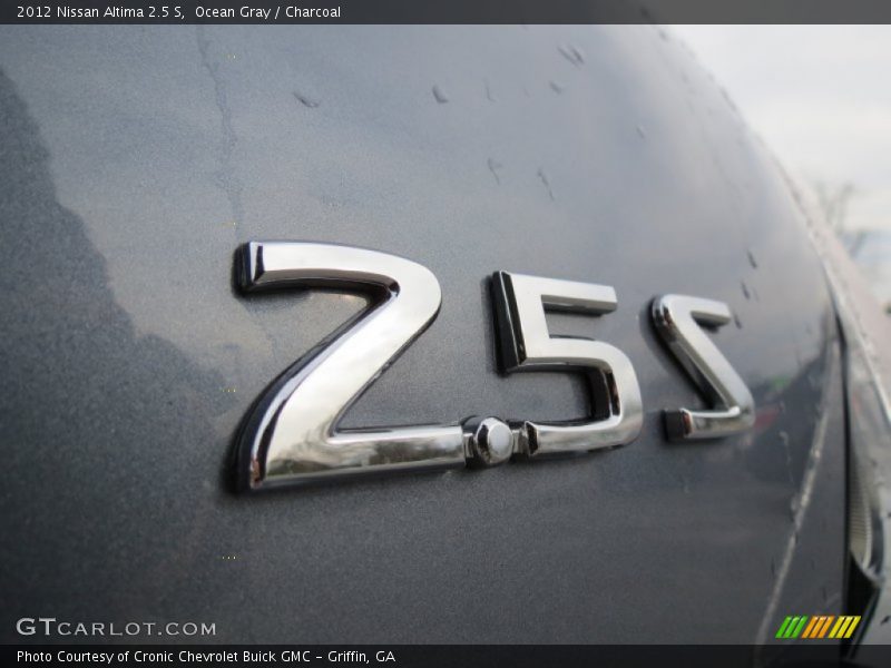 Ocean Gray / Charcoal 2012 Nissan Altima 2.5 S