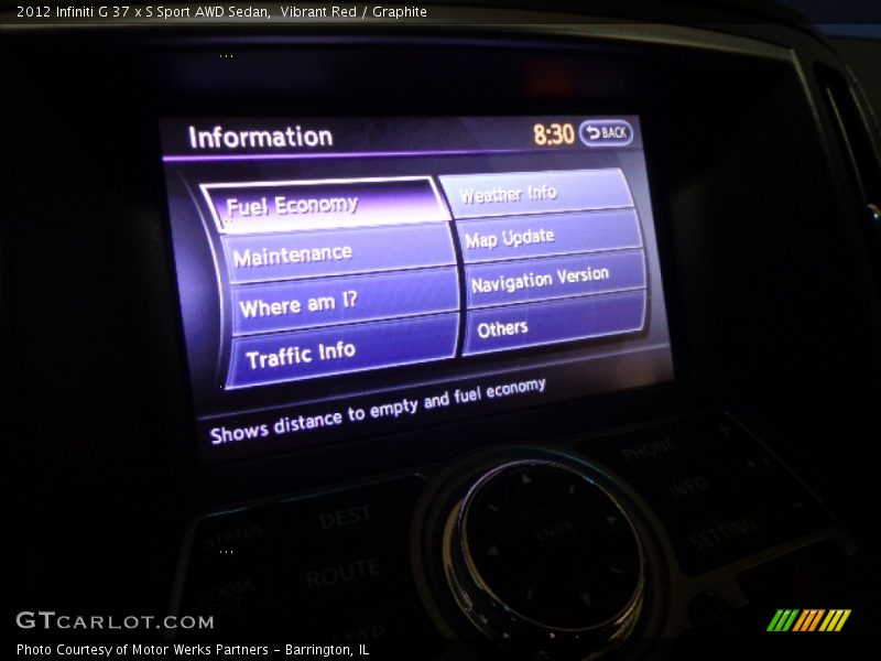 Vibrant Red / Graphite 2012 Infiniti G 37 x S Sport AWD Sedan