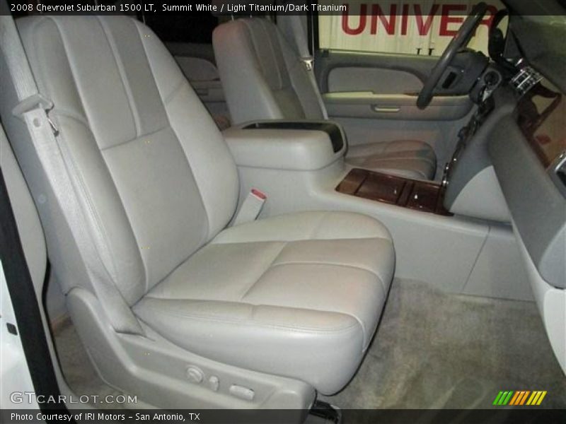 Summit White / Light Titanium/Dark Titanium 2008 Chevrolet Suburban 1500 LT