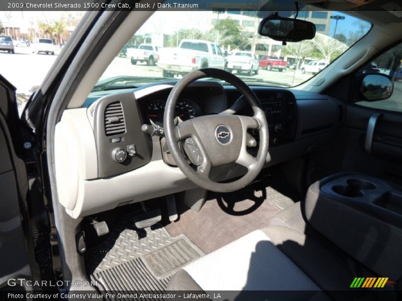 Black / Dark Titanium 2009 Chevrolet Silverado 1500 Crew Cab