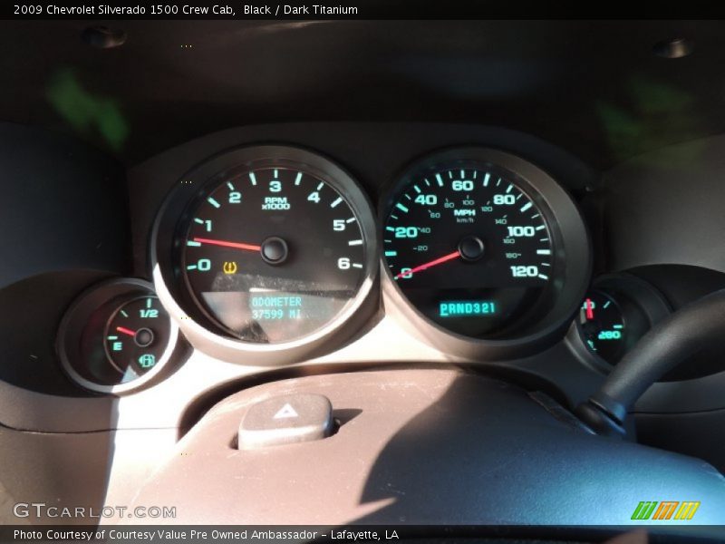 Black / Dark Titanium 2009 Chevrolet Silverado 1500 Crew Cab