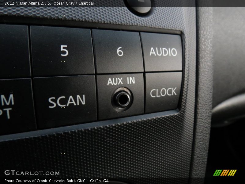 Ocean Gray / Charcoal 2012 Nissan Altima 2.5 S