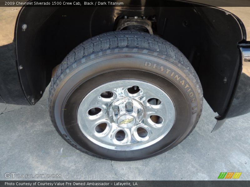 Black / Dark Titanium 2009 Chevrolet Silverado 1500 Crew Cab