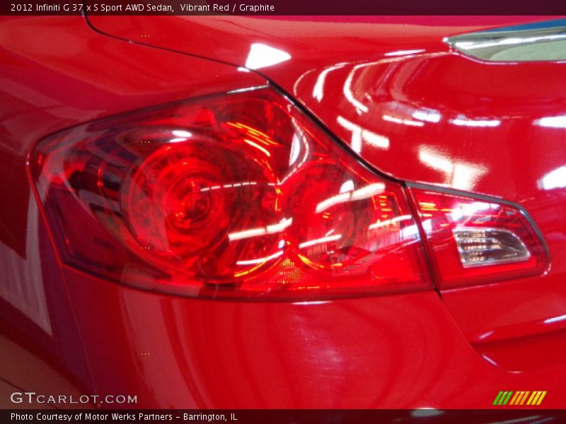 Vibrant Red / Graphite 2012 Infiniti G 37 x S Sport AWD Sedan