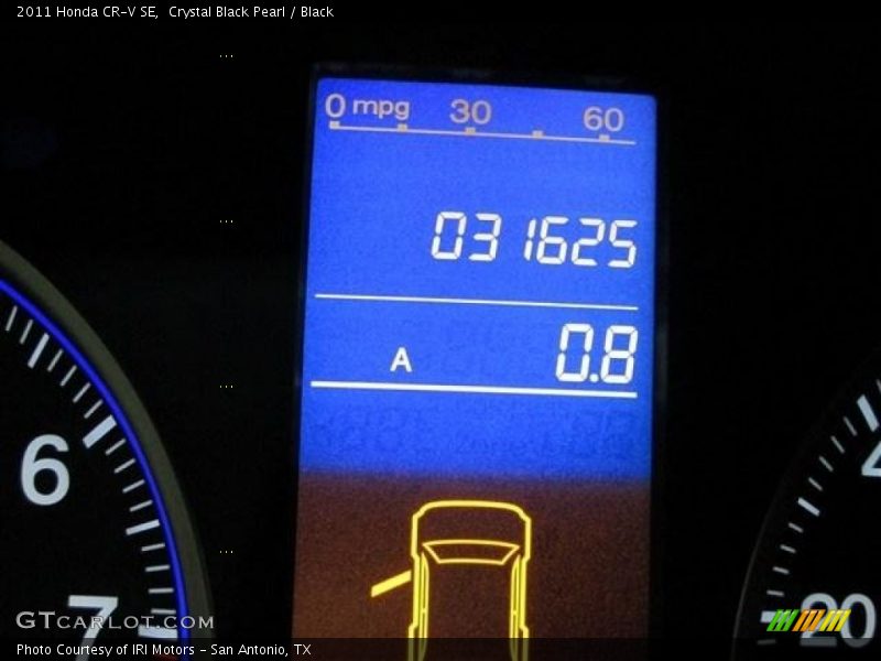 Crystal Black Pearl / Black 2011 Honda CR-V SE