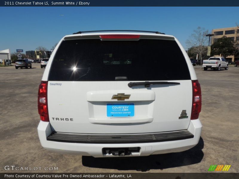 Summit White / Ebony 2011 Chevrolet Tahoe LS