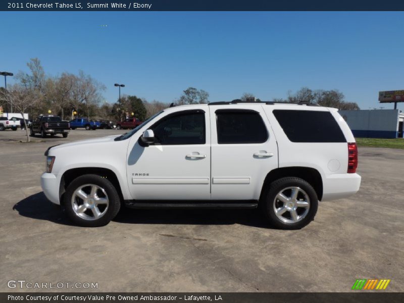 Summit White / Ebony 2011 Chevrolet Tahoe LS