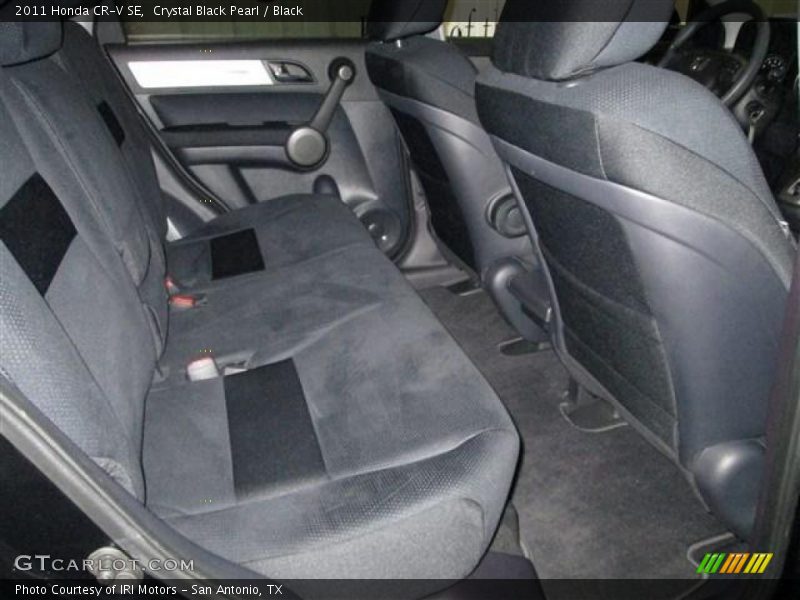 Crystal Black Pearl / Black 2011 Honda CR-V SE