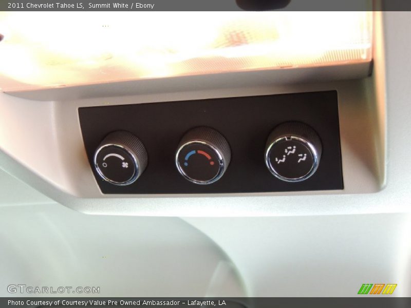 Summit White / Ebony 2011 Chevrolet Tahoe LS