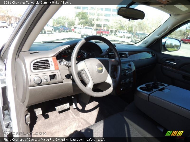 Summit White / Ebony 2011 Chevrolet Tahoe LS