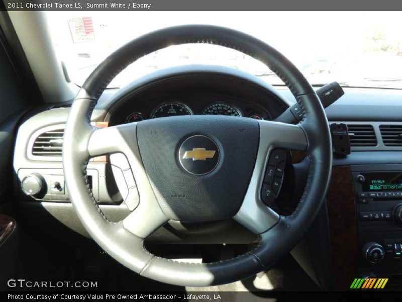 Summit White / Ebony 2011 Chevrolet Tahoe LS