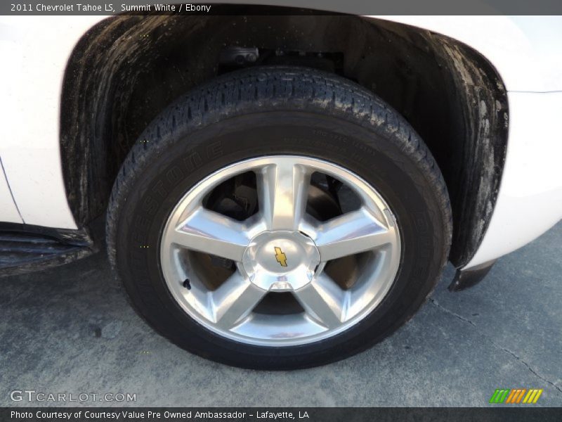 Summit White / Ebony 2011 Chevrolet Tahoe LS