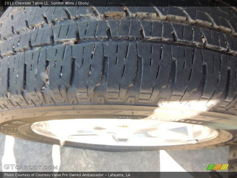 Summit White / Ebony 2011 Chevrolet Tahoe LS