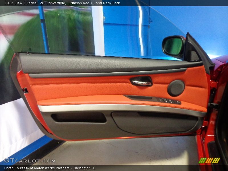 Crimson Red / Coral Red/Black 2012 BMW 3 Series 328i Convertible