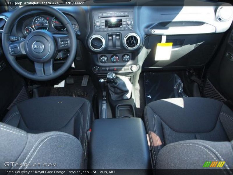 Black / Black 2013 Jeep Wrangler Sahara 4x4