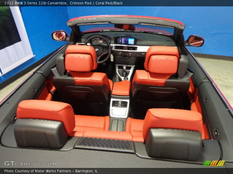 Crimson Red / Coral Red/Black 2012 BMW 3 Series 328i Convertible
