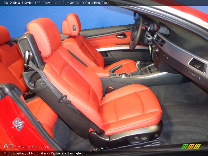 Front Seat of 2012 3 Series 328i Convertible