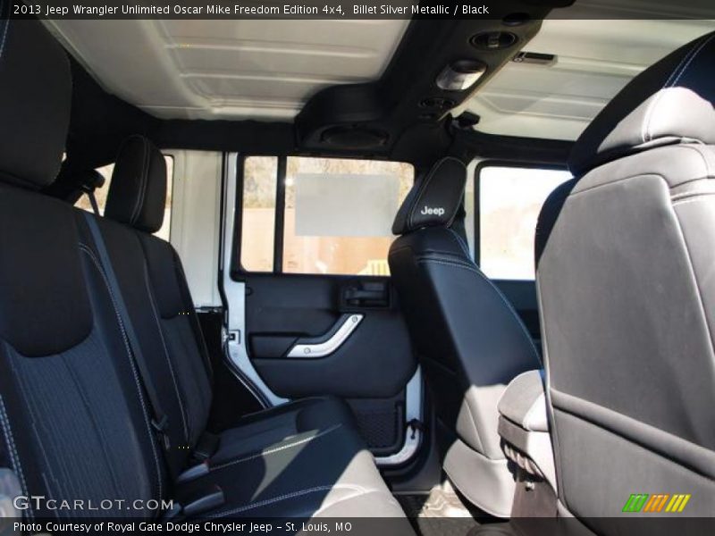 Billet Silver Metallic / Black 2013 Jeep Wrangler Unlimited Oscar Mike Freedom Edition 4x4