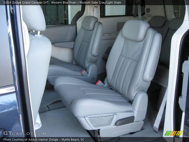 Modern Blue Pearl / Medium Slate Gray/Light Shale 2009 Dodge Grand Caravan SXT
