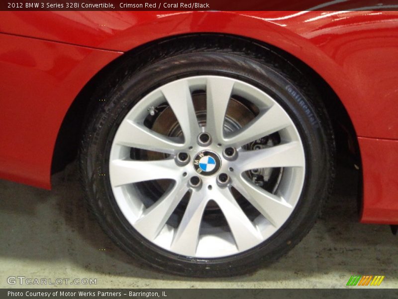  2012 3 Series 328i Convertible Wheel