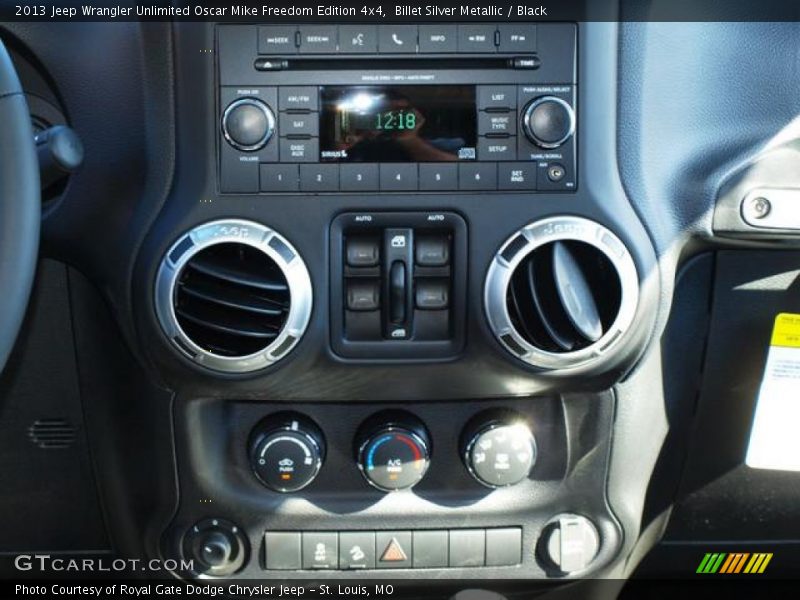 Billet Silver Metallic / Black 2013 Jeep Wrangler Unlimited Oscar Mike Freedom Edition 4x4