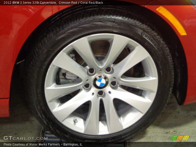 Crimson Red / Coral Red/Black 2012 BMW 3 Series 328i Convertible
