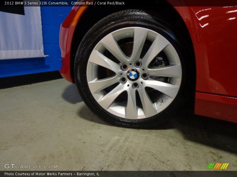 Crimson Red / Coral Red/Black 2012 BMW 3 Series 328i Convertible