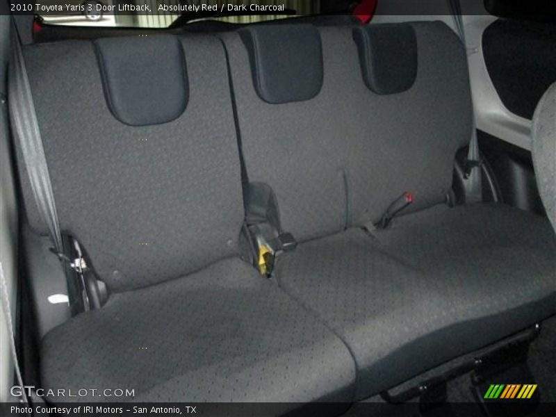 Absolutely Red / Dark Charcoal 2010 Toyota Yaris 3 Door Liftback