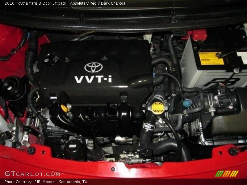 Absolutely Red / Dark Charcoal 2010 Toyota Yaris 3 Door Liftback