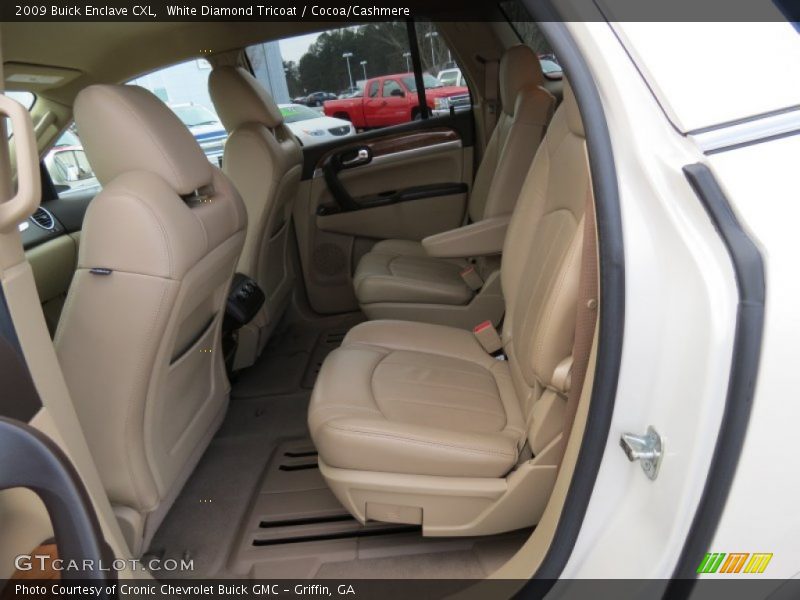 White Diamond Tricoat / Cocoa/Cashmere 2009 Buick Enclave CXL