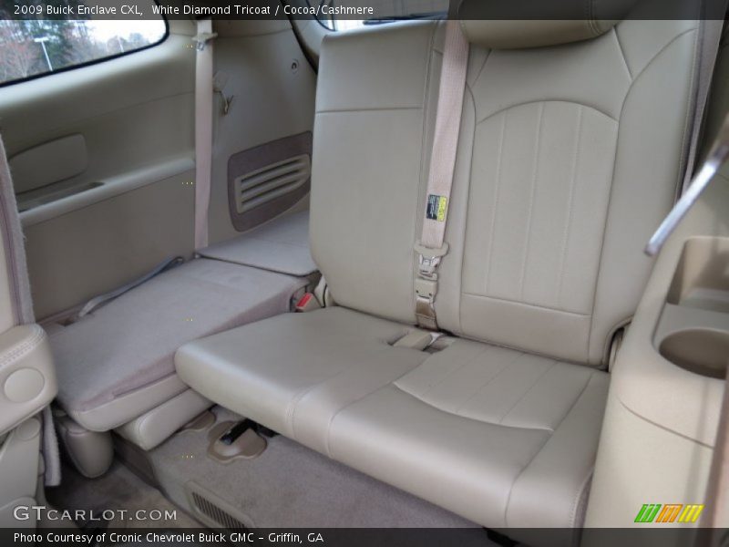 White Diamond Tricoat / Cocoa/Cashmere 2009 Buick Enclave CXL